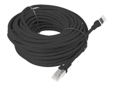 LANBERG PCU5 10CC 1500 BK - Patchcord Cat.5e UTP 15m, Negru, 26AWG, RJ45-RJ45, Snagless