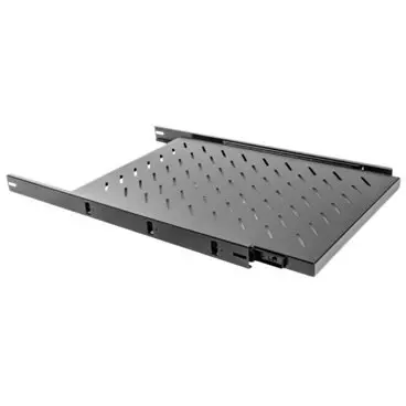 LANBERG Polita culisanta Lanberg, 1U, 465x750mm, Negru