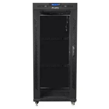 LANBERG Rack Lanberg FF01-8822-12BL, 19inch, 22U, 800x1000mm, Negru