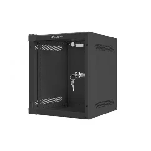 LANBERG Rack Lanberg wall-mounted, 10inch, 6U, 280x310mm, Negru