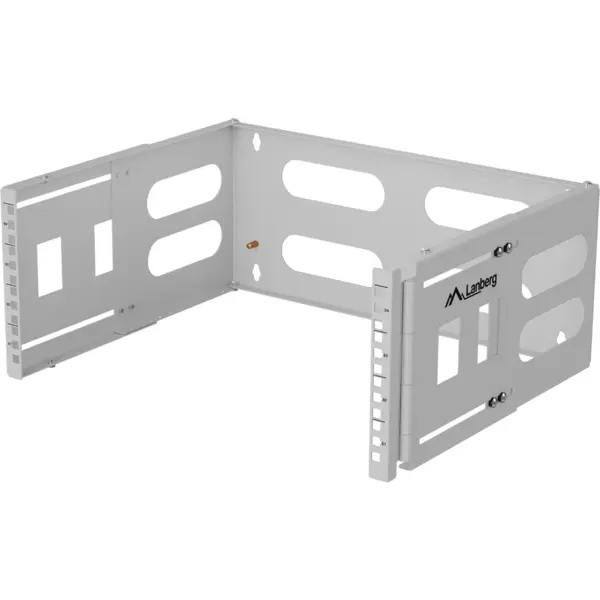 LANBERG Suport pliabil Lanberg FB01-5404-10S, pentru montare pe perete, 19, 4U, Gri