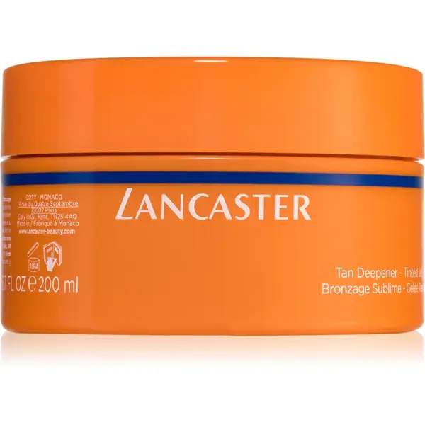 Lancaster Sun Beauty Tan Deepener gel tonifiant pentru a scoate in evidenta bronzul pentru femei 200 ml