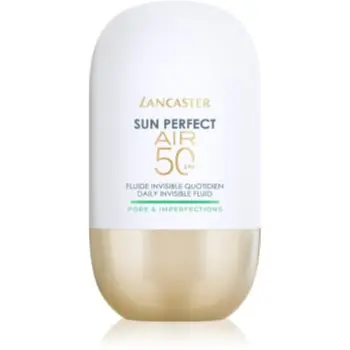 Lancaster Sun Perfect Air 50 Pore & Imperfections lichid protector ultra ușor pentru ten gras si problematic