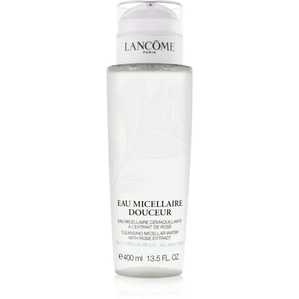 Lancôme Eau Micellaire Douceur apa pentru curatare cu particule micele cu aromă de trandafiri 400 ml