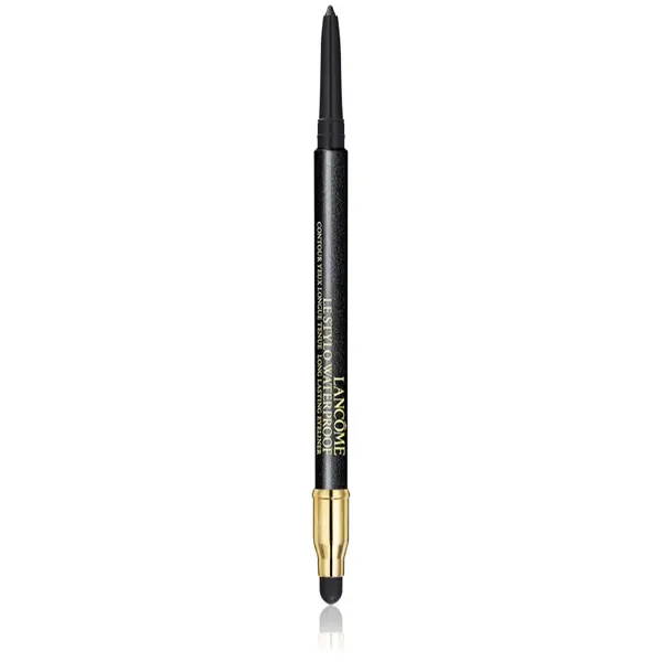 Lancôme Le Stylo Waterproof creion de ochi rezistent la apa cu pigment ridicat culoare 01 Noir Onyx 0.4 g