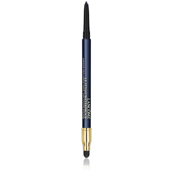Lancôme Le Stylo Waterproof creion de ochi rezistent la apa cu pigment ridicat culoare 07 Minuit Illusion 0.35 g