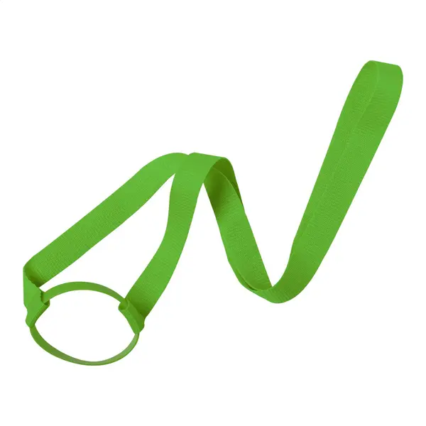 Lancup lanyard cu suport sticlă - verde