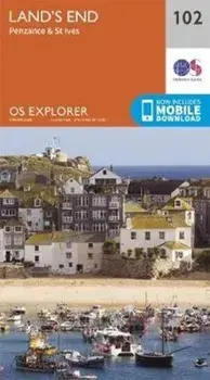 Land's End. Penzance & St Ives, Sheet Map/***