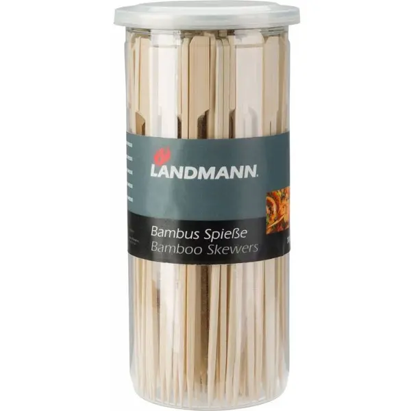 Landmann Set Landmann 15545, 100 frigarui gratar din bambus,19 cm