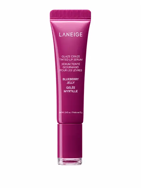 LANEIGE - Glaze Craze Tinted Lip Serum (Blueberry Jelly), 12g