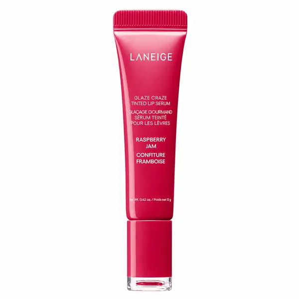LANEIGE – Glaze Craze Tinted Lip Serum (Raspberry Jam), 12g