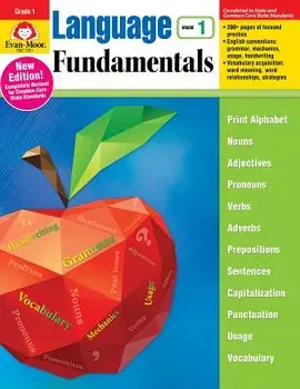 Language Fundamentals, Grade 1, Paperback/Evan-Moor Educational Publishers