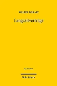 Langzeitvertrage, Hardback/Walter Doralt