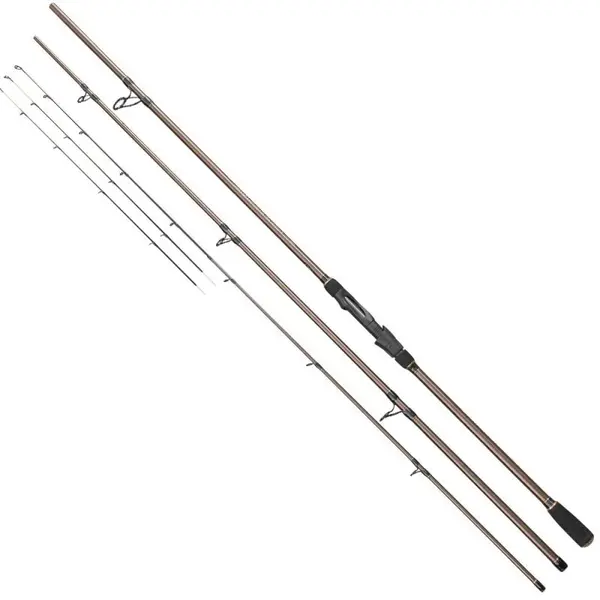 Lanseta Baracuda Opium X Feeder din carbon de 3.6 m, 3 tronsoane + 2 varfuri, putere aruncare 30-90 g