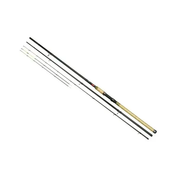 Lanseta Baracuda Thunder Feeder din carbon de 3,6 m, 3 tronsoane + 2 varfuri, putere aruncare 90 g
