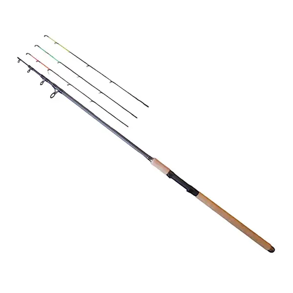 Lanseta telescopica din carbon feeder Active Eastshark 3.9 m, putere aruncare 150 g