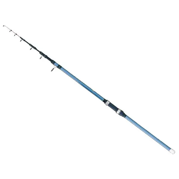 Lanseta telescopica spinning din carbon Baracuda carbon Gladiator de 2.4 m, 4 tronsoane, putere aruncare 50-150 g