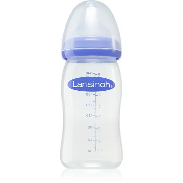 Lansinoh NaturalWave biberon pentru sugari Medium 1 buc
