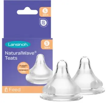 Lansinoh NaturalWave tetină pentru biberon
