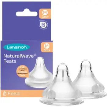 Lansinoh NaturalWave tetină pentru biberon
