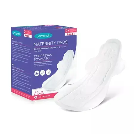 Lansinoh Tampoane Postnatale Absorbante Saptamana 2+M X12 Buc