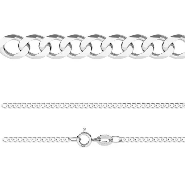 Lant argint model2 - 70 cm
