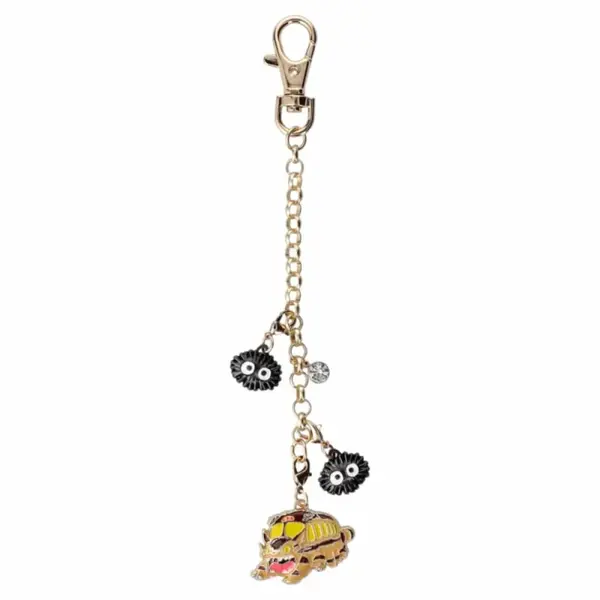 Lant cu pandantive My Neighbor Totoro - Catbus & Soot Sprites