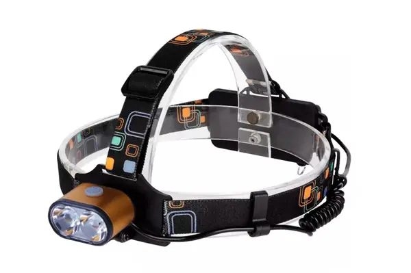 Lanterna de cap BL K28 cu 2 LED incarcare USB si 3 moduri iluminare
