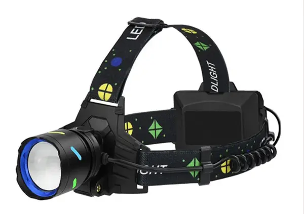Lanterna de cap cu 4 moduri de iluminare si zoom reglabil CB 8118 3 2