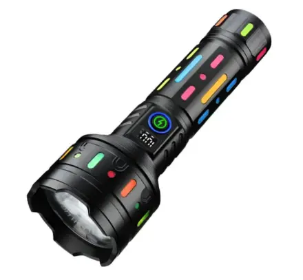 Lanterna de mana CB 705 TG cu led puternic 20cm aluminiu