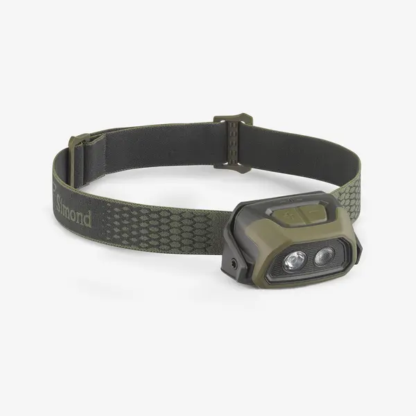 Lanternă frontală reîncărcabilă, HL500 usb v3 kaki