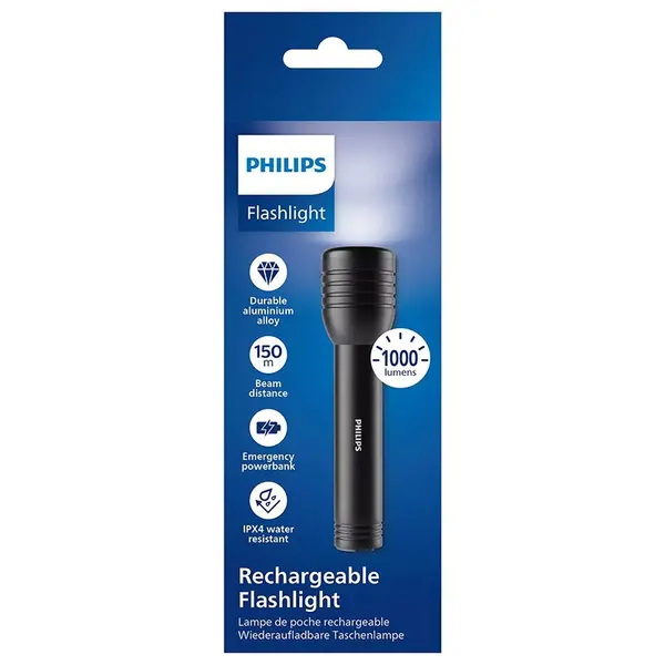 Lanterna Led cu Acumulator Ipx4 Philips PH-SFL7005R