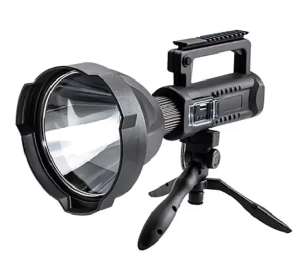 Lanterna LED cu reflector si trepied L 835 negru
