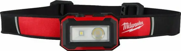 Lanterna LED pentru cap Milwaukee, model IR HL450, acumulator 4V, Incarcare prin cablu USB, IP54, 4933478587