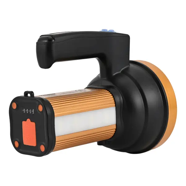 Lanterna Led Reincarcabila Vision Touch Cu Iluminare Ambientala Aplicatii Profesionale Mecanica Camping Pescuit/vanatoare Model VFLCH01N