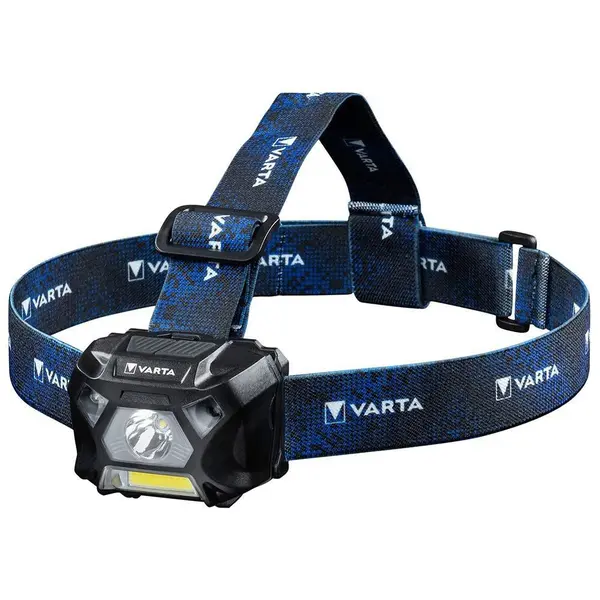 Lanterna LED Varta Work Flex Motion Sensor H20 18648 + 3 baterii AAA Longlife Power VARTA-18648