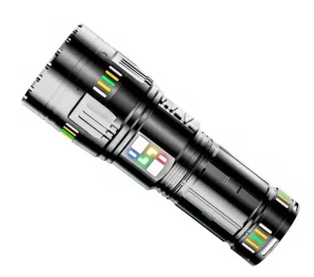 Lanterna profesionala BL G601 fiabilitate 4 acumulatori 18650 Incarcare USB