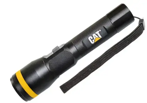 Lanterna reincarcabila CAT CT2505, 550 Lumeni, 120 m (Negru/Galben)