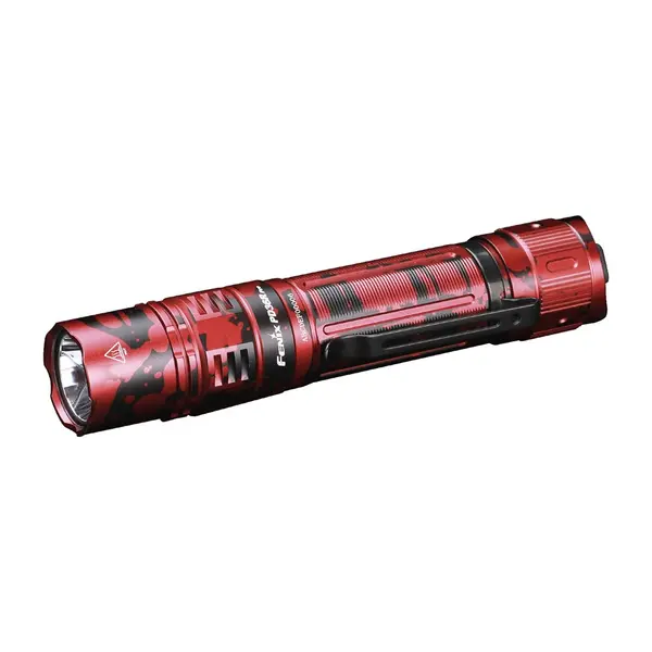 Lanterna tactica reincarcabila Fenix PD36R Pro, 2800 lumeni, 380 m, rosu camo