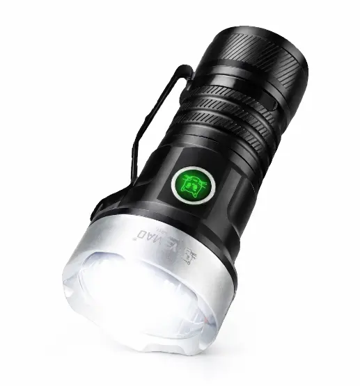 Lanterna tactica reincarcabila YM F963X lumina multicolora filtru UV IP55 raza 300M