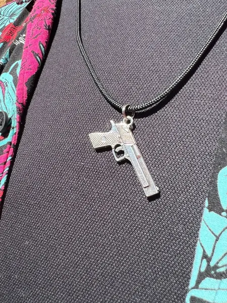 Lantisor Spectrum Pistol Desert Eagle Argintiu Drop Zone - Default Title