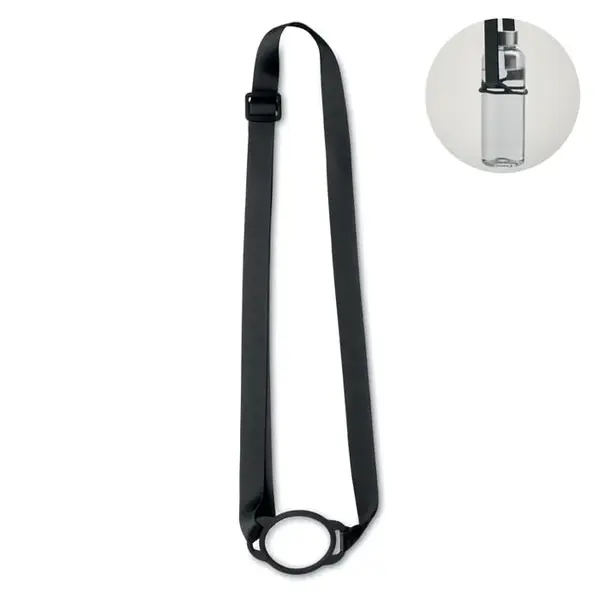 Lanyard cu suport pentru pahar Lanyard cu suport pentru pahar