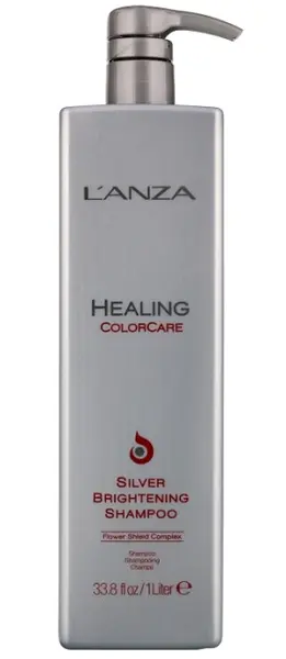 Lanza Healing ColorCare Șampon pentru păr blond Silver Brightening, 1000 ml
