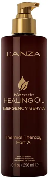 Lanza Keratin Healing Oil Terapie pentru părul deteriorat Emergency Part A, 296 ml