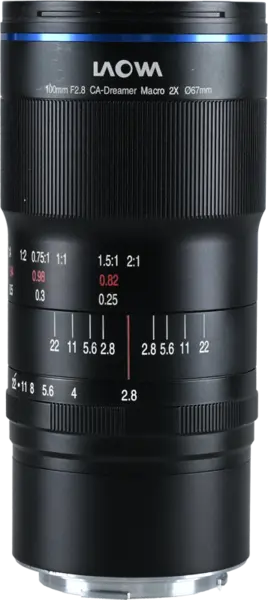 Laowa 100mm f/2.8 2X Ultra Macro APO, Montura Canon RF, Obiectiv Fix, Marire 2:1, Focalizare Manuala, Constructie Metalica