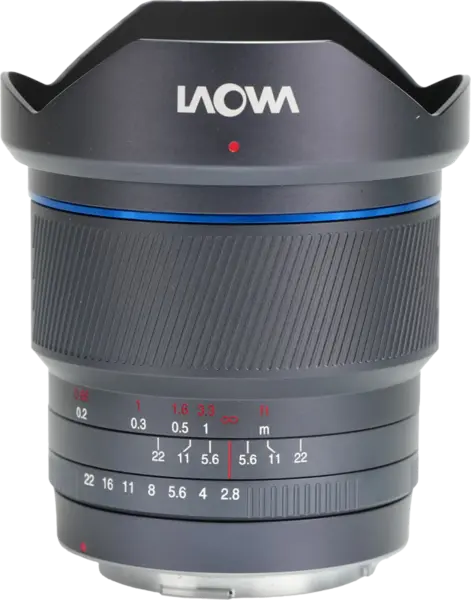 Laowa 12mm f/2.8 Lite Zero-D FF, Obiectiv Ultra-Wide, Montura Canon RF, Focalizare Manuala, Diafragma f/2.8, Unghi 122 grade