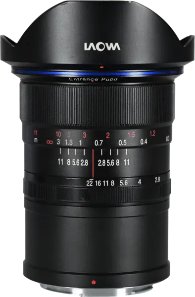 Laowa 12mm f/2.8 Zero-D, Obiectiv Ultra-Wide, Montura Nikon Z, Unghi 122°, Diafragma 7 Lamele, Focalizare Manuala