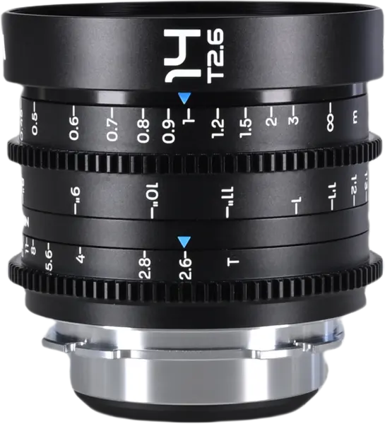 Laowa 14mm T2.6 Zero-D VV Cine, Obiectiv Ultra-Wide, Montura Arri PL, Unghi 114 grade, Zero Distorsiune, Constructie Metalica