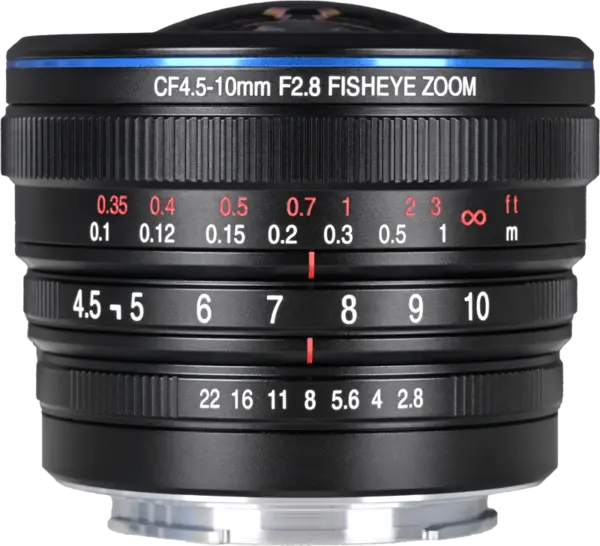 Laowa 4.5-10mm f/2.8 CF Zoom Fisheye, Obiectiv Zoom, Montura Sony E, Diafragma Constanta f/2.8, Fisheye Dublu, APS-C