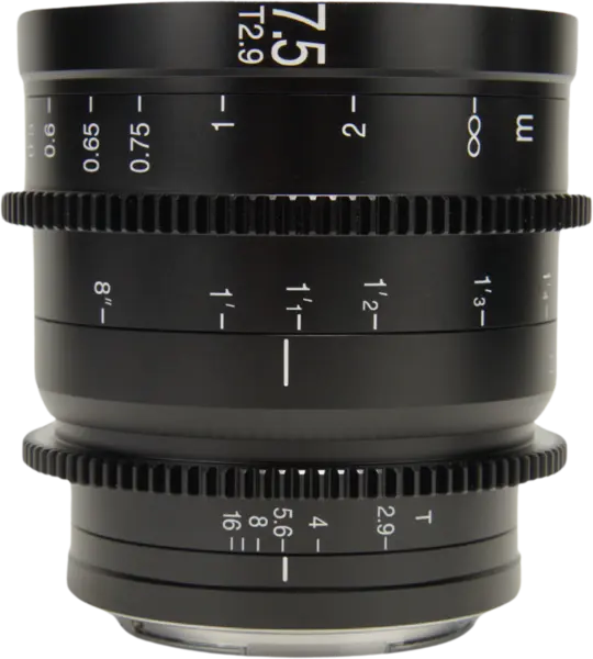 Laowa 7.5mm T2.9 Zero-D S35 Cine Lens, Nikon Z, Obiectiv Cinema, Unghi Ultra Larg, Zero Distorsiune, Diafragma T2.9